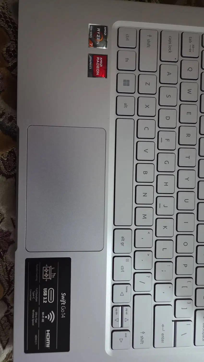 ACER SWIFT GO 14 AMD RYZEN 7 7730U