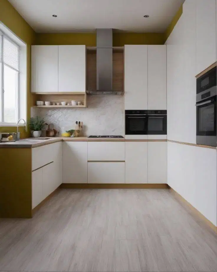 Custom Interior Kitchen Set, Backdrop TV, Lemari, Wardrobe, Kitchenset