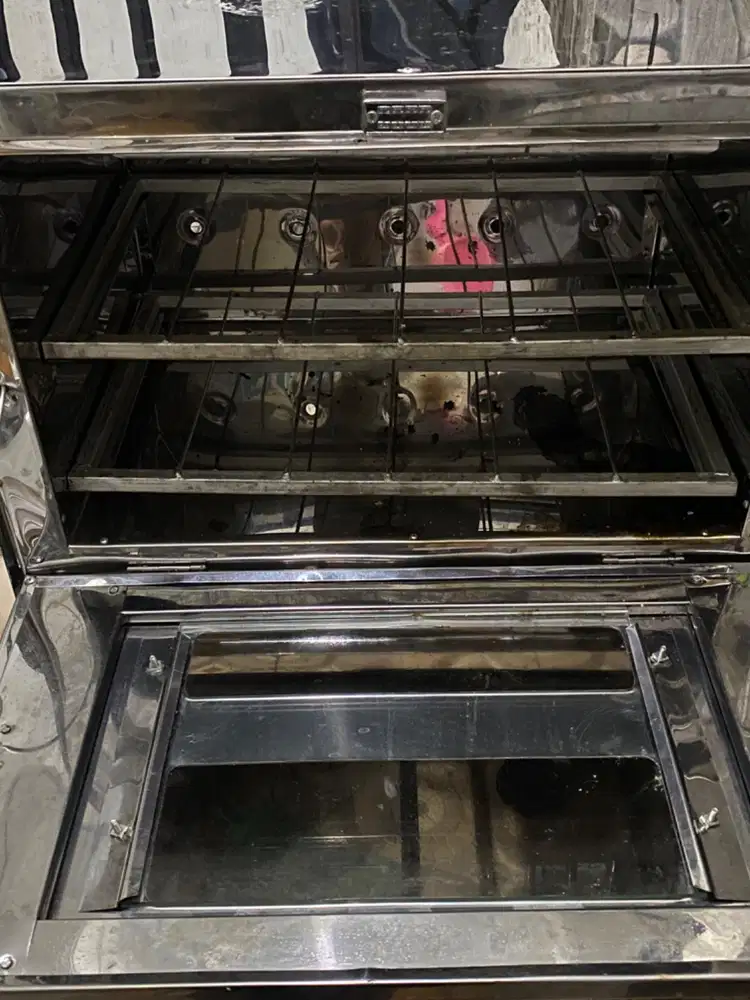 Oven Gas Stainless 60x40cm