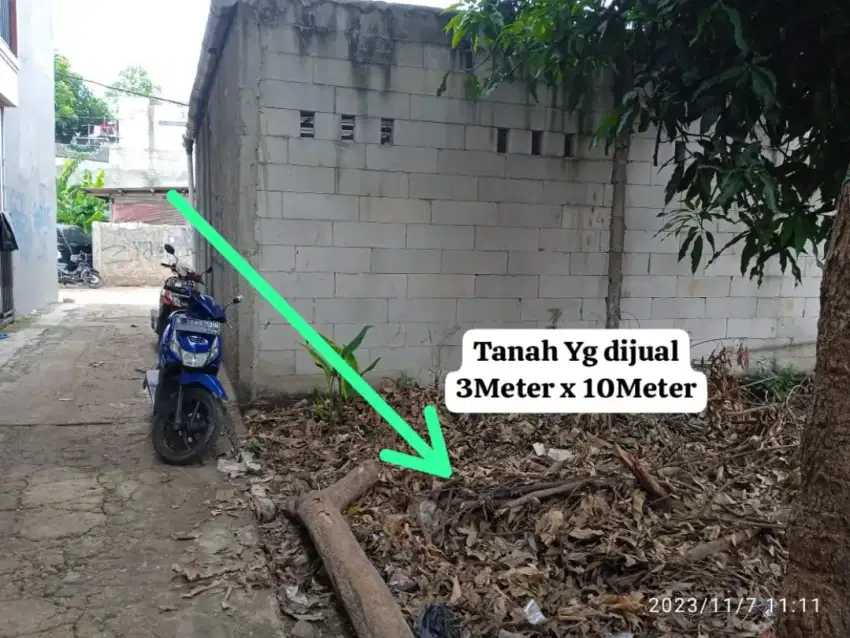 Di Jual Tanah 30 m² di Tanjung Barat Jakarta Selatan