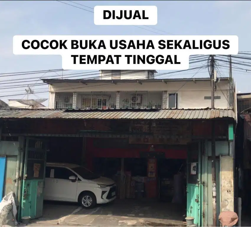 TANAH & BANGUNAN KAPUK RAYA WTS / DIJUAL CEPAT BU
