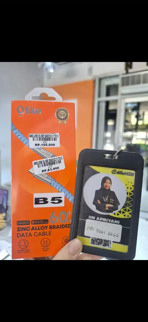 USB OLIKE D402CC C TO C ATLANTIS DAHSYAT!!