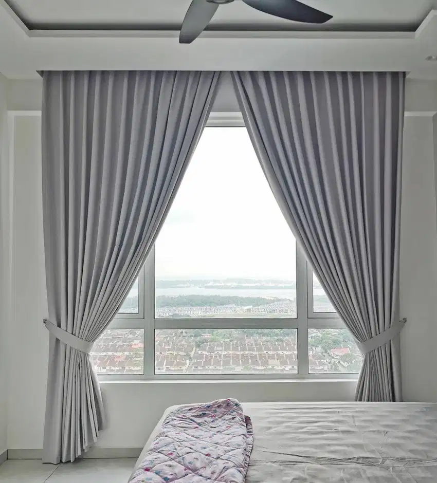 Termewah Gorden Pasang Wallpaper Korden Gordeng Horden Roller Blind