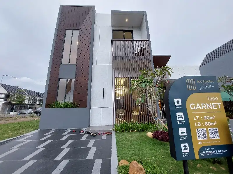 Mutiara City Cluster Modena, 2 Lantai Murah, Pusat Kota Sidoarjo