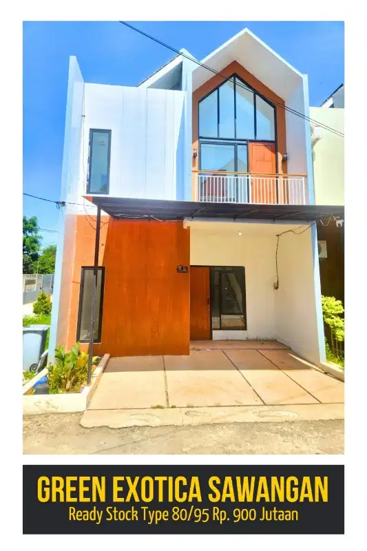 rumah Hook SIAP HUNI TNPA DP FREE ALL IN sawangan permai