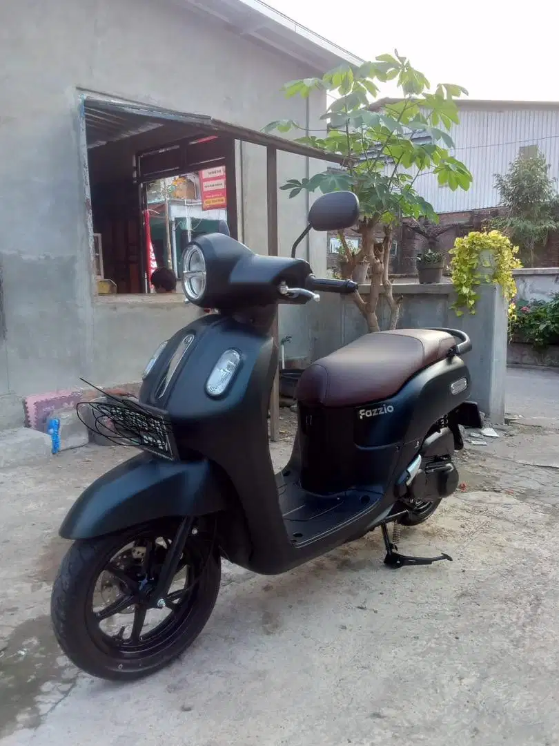 Yamaha fazzio hitam doff 2022
