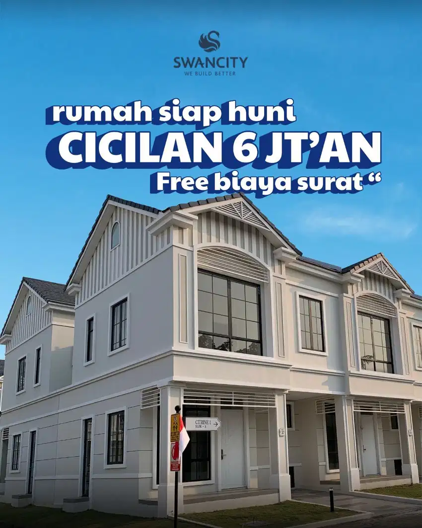 Rumah di jual cepat siap huni tangerang