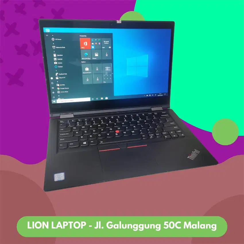 Laptop 2in1 Flip i5 8GB 256GB Slim Lenovo Thinkpad YOGA X390 [30|07]