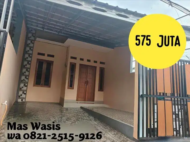 DIJUAL Rumah Ready Siap Huni Bintara Akses Mobil dekat Stasiun Kranji