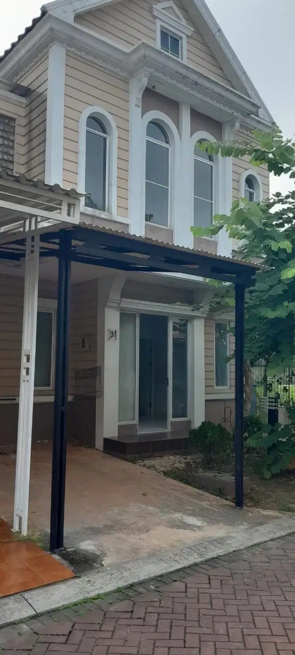 dijual rumah di cluster malibu village gading serpong tangerang