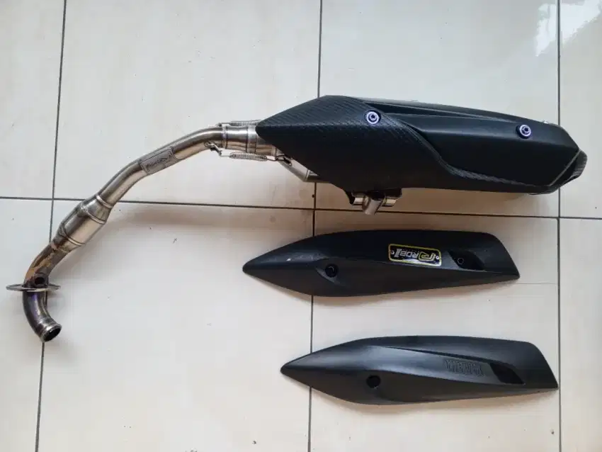 Knalpot Honda PCX Vario 160 (Ori Rob1) GRATIS baut Titan + Cover