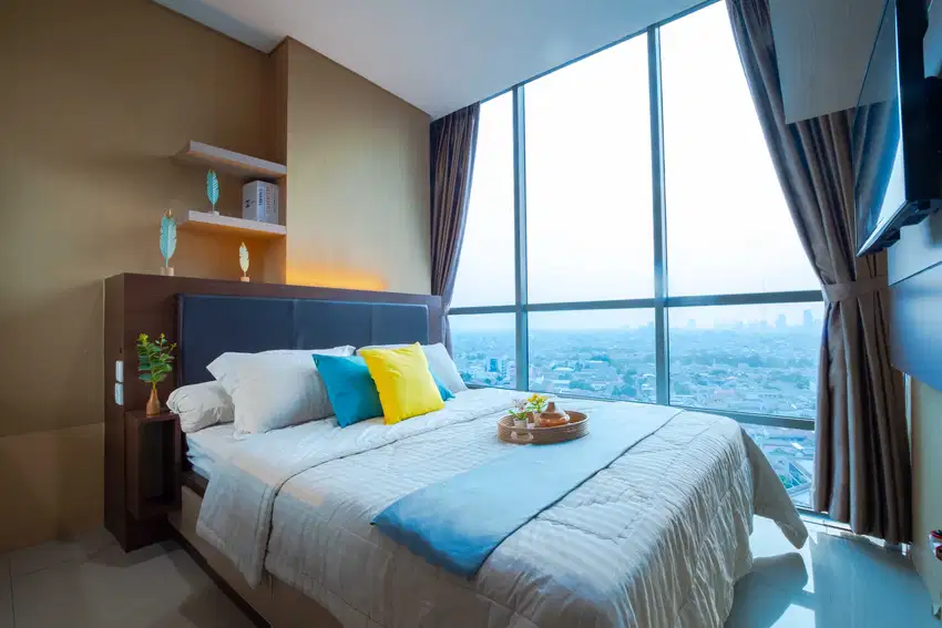 Sewa Apartemen GP Plaza 2 Kamar Tidur Furnished dekat Slipi & Senayan