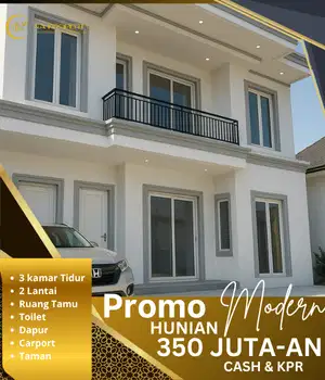 Cluster 2 lantai terlaris tahap 7 dilokasi strategis mulai 350 jutaan
