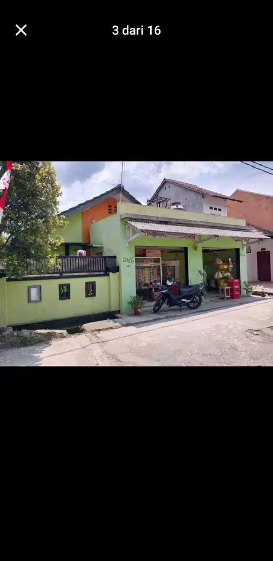 Rumah ada dua tokonya pondok permai lestari cicalengka