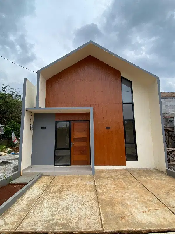 Rumah murah  siap huni dekat stasiun rawabuntu dan pintu tol