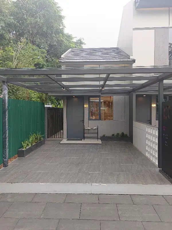 rumah cakep, ada courtyard nya cicilan 2jt an