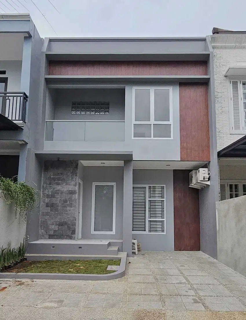 Dijual Rumah Baru Modern Minimalis Permata 2 Bintaro SHM 72m2