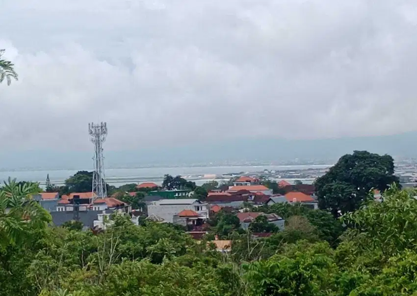 Tanah view kota di binginsari Jimbaran bali