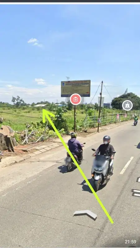 Jual Tanah 10,4 Ha Kopelindo Jl Sawangan Raya Depok