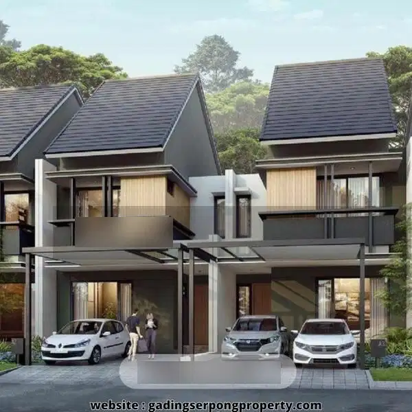 Nykka By Alam Sutera Rumah Modern Tropis di Serpong Sutera Narada CUAN