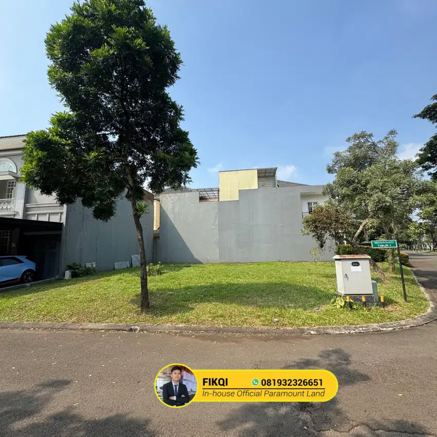 Kavling Siap Bangun Menaggio Village posisi bagus