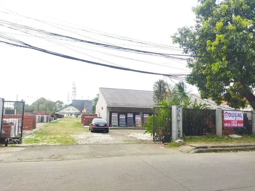 Tanah hook 2 muka jalan raya soleh iskandar termurah