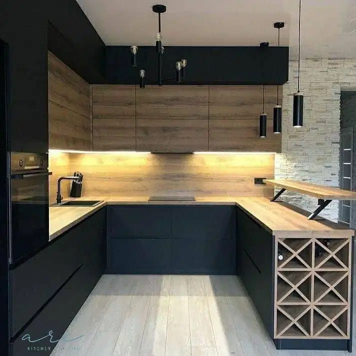 Custom Interior Kitchen Set, Backdrop TV, Lemari, Wardrobe, Kitchenset