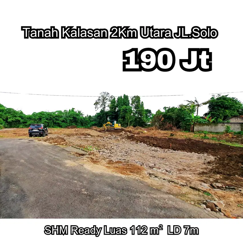 MURAH Tanah 100 Jutaan Dekat Jalan Jogja Solo