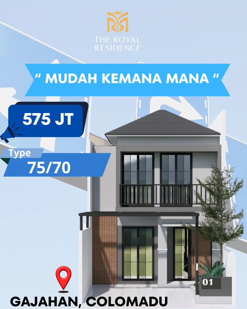 ( Colomadu ) Hunian Murah di Colomadu 2 Lantai