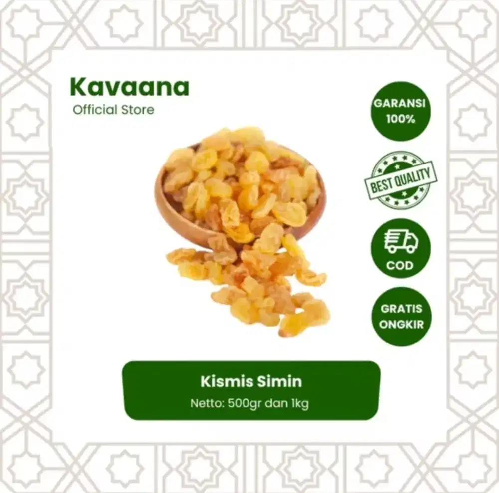 Kismis Manis | Kismis Simin | Kismis Oleh-oleh Khas Arab