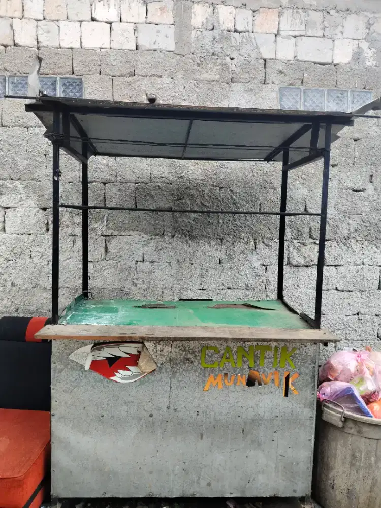 Saung Es Bahan Full Besi