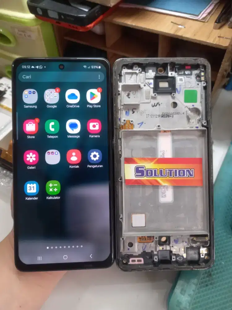 LCD TOUCHSCREEN SAMSUNG A53 ORI OLED + PASANG