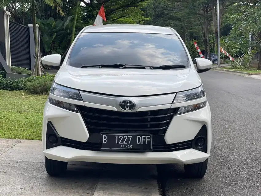 AVANZA E MANUAL 2021 PUTIH FULLSET LIKE NEW