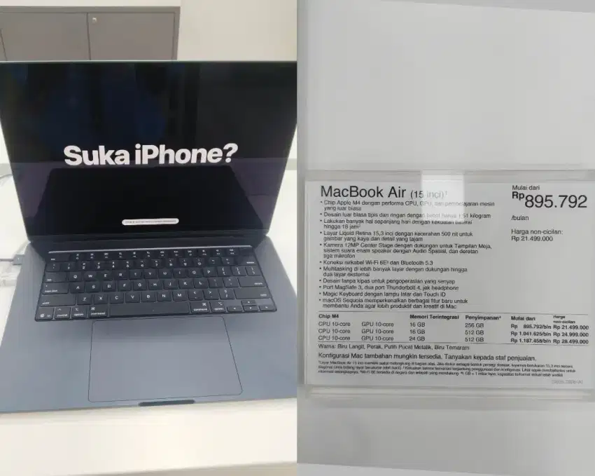 MacBook Air M4 (15 inci)
