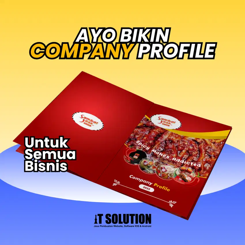 Company Profile (Compro) di Batu – Cepat & Profesional