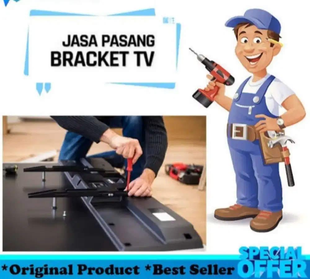 Jasa pasang Bracket TV