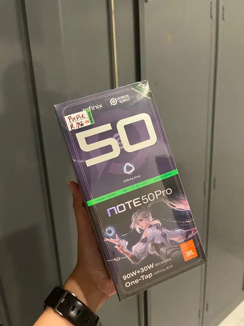 Infinix Note 50 Pro 8GB+8GB/256GB Jual Murah New Segel