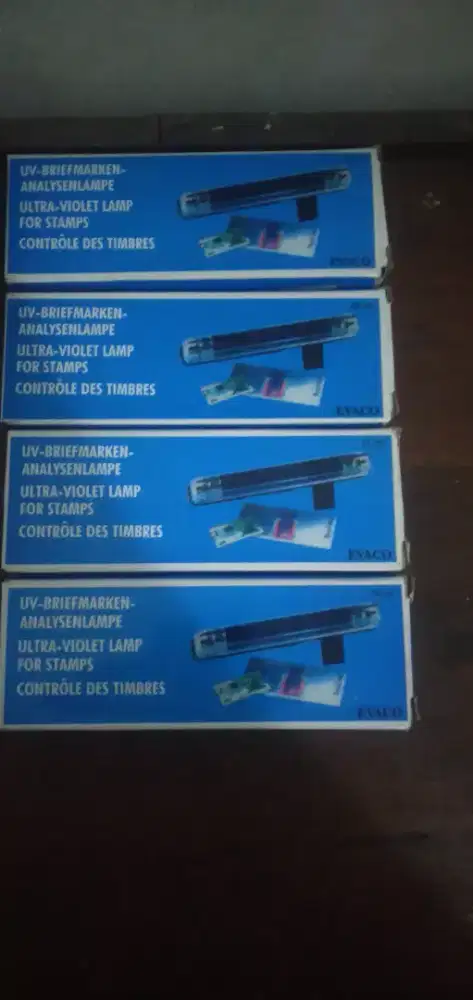 lampu uv-briefmarken analysenlampe