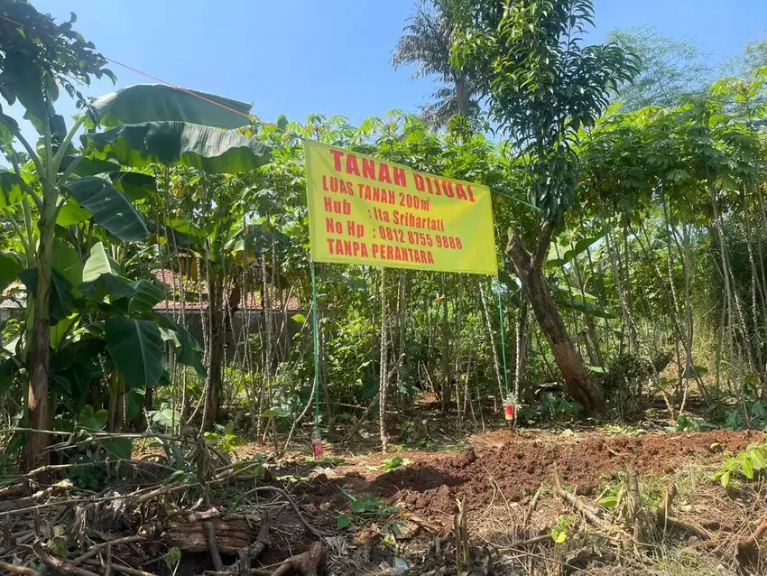 Dijual Tanah 200 meter persegi di Gunung Sindur