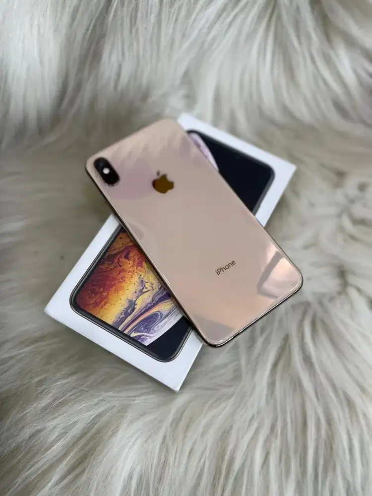 Iphone xs max 256 gold inter permanen