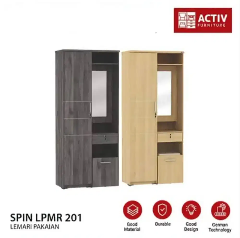 Lemari Pakaian Activ Spin LPMR 201