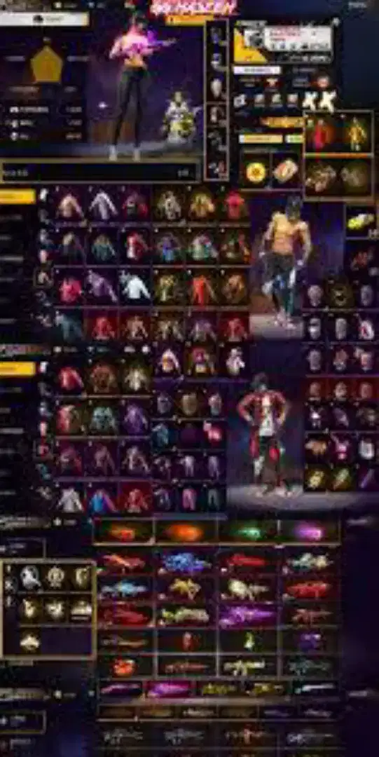 Jual akun ff old Sultan