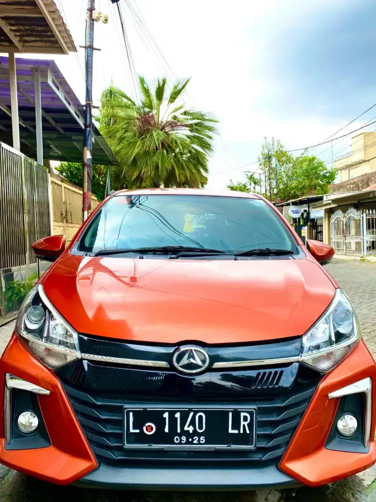 [KM 40rb] Daihatsu Ayla R Facelift Matic 2020