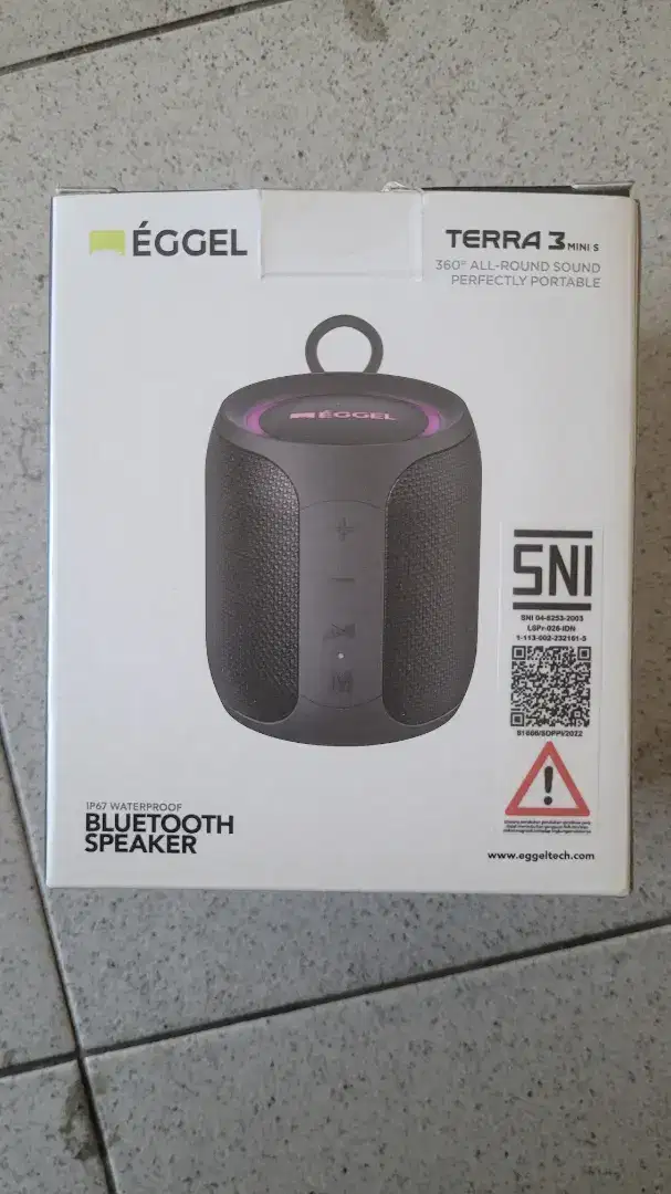 Eggel Terra 3 Mini S 360 Waterproof Bluetooth Speaker
