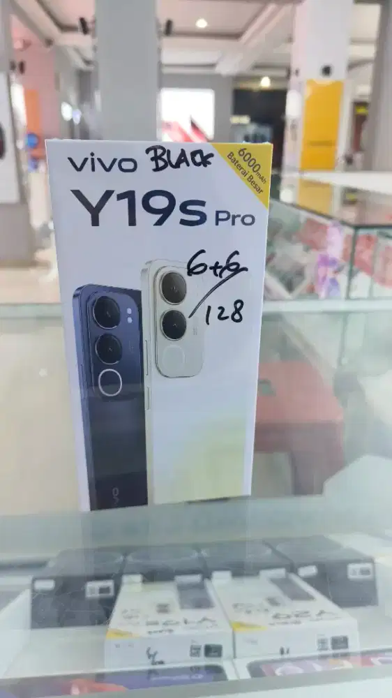 New vivo Y19s pro baterai 6000mAh