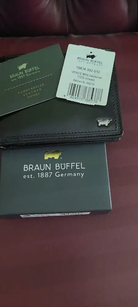 Dompet lipat Braun Buffel