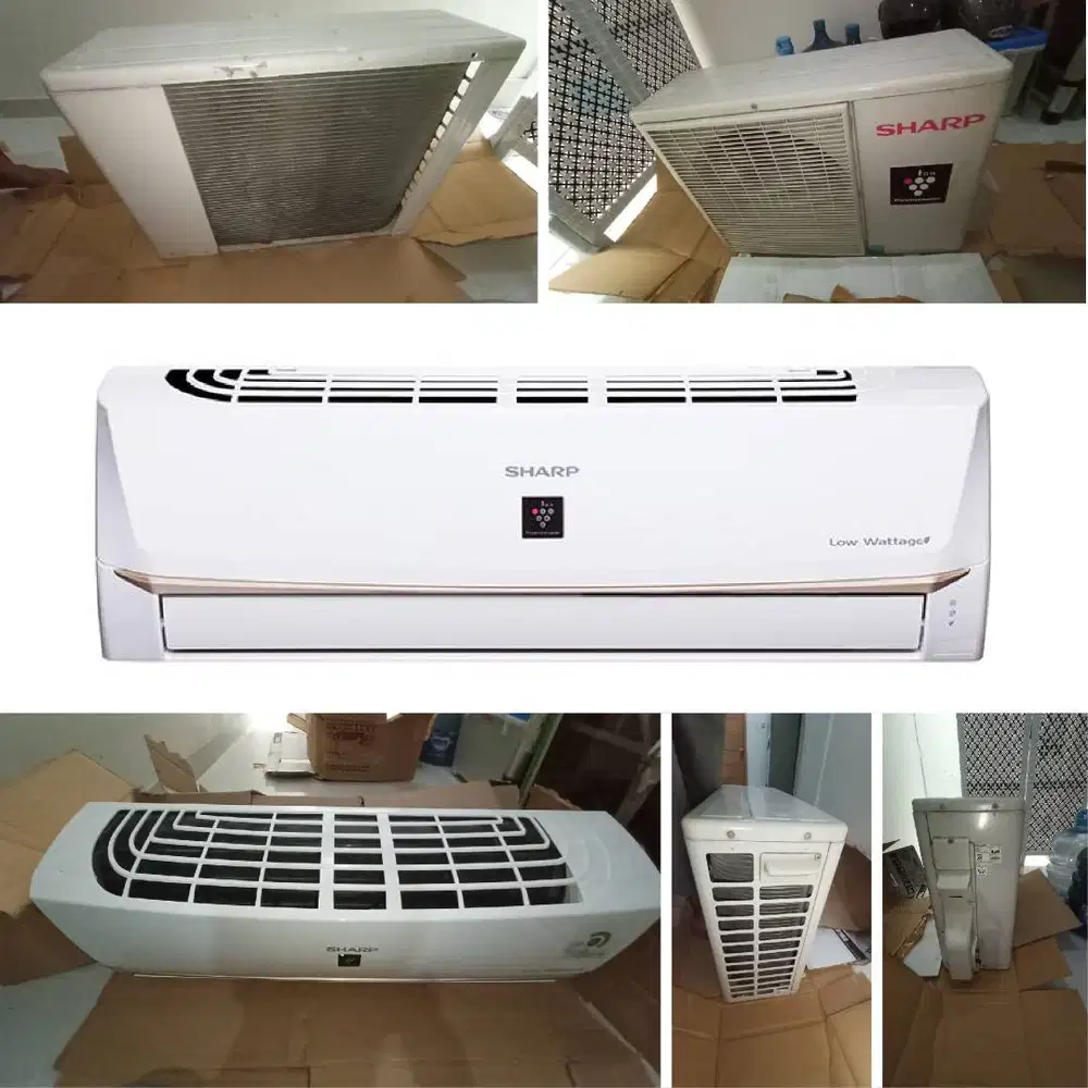 1 Unit AC Sharp 1,5 PK AH-AP12UHL Plasma Low Watt 970 watt + Outdoor