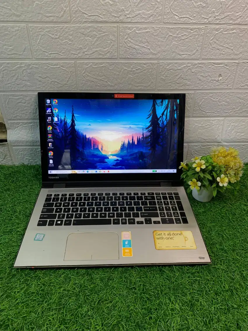 LAPTOP TOSHIBA SATELLITE P55W-C5314 INTEL CORE i7-6500U RAM 8GB SSD 24