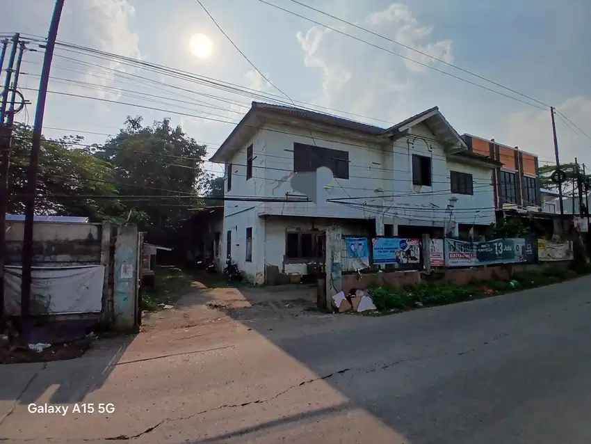 Di Jual Tanah dan Bangunan di Jl Leuwinanggung CIibubur