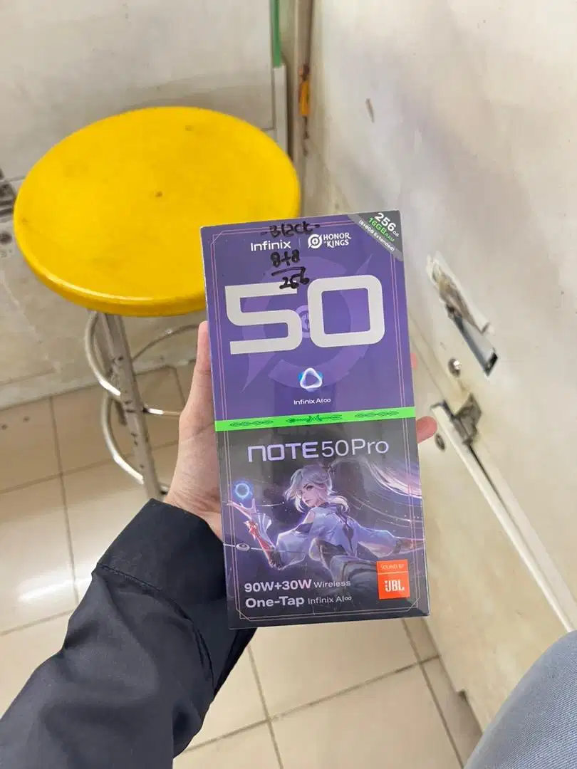 infinix note 50 pro 8/256 baru no repack